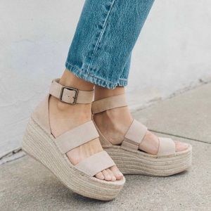 Soludos Argos Platform Wedge